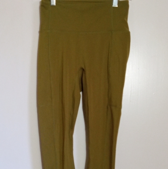 Fabletics Pants - Fabletics motion 365 green leggings women's size small